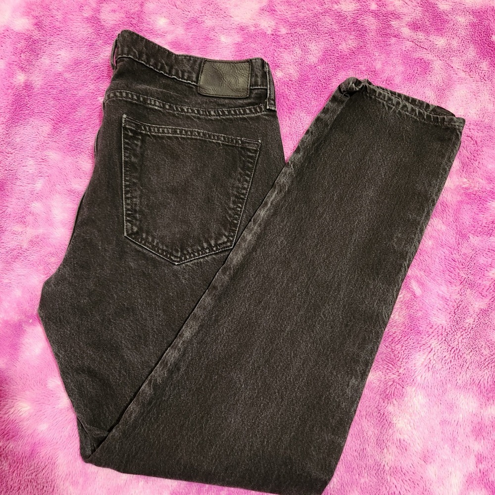 Abercrombie Fitch Langdon Skinny‎ Black Wash Stretch Jeans 31x32